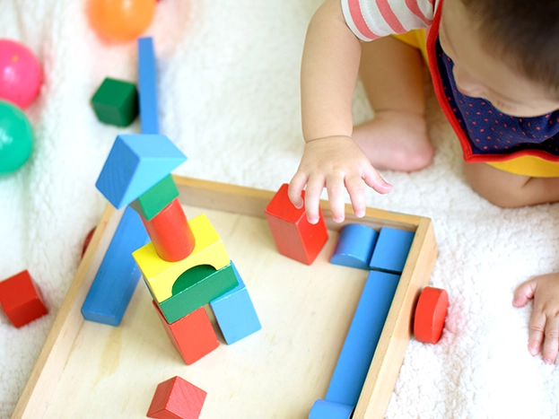 自分で考え、意欲的にあそべる子